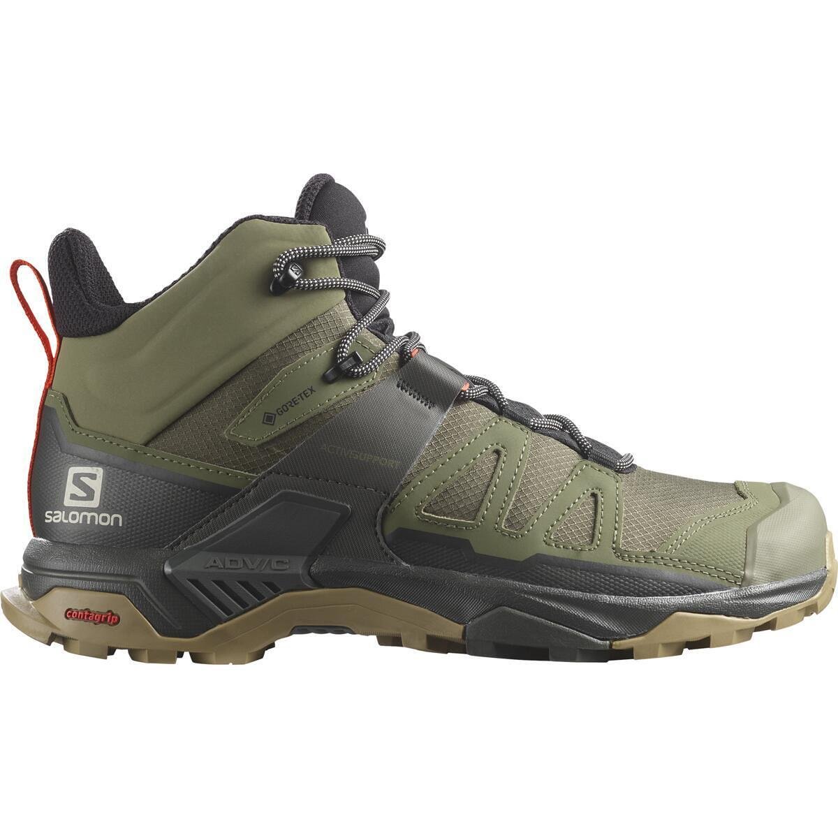 Мъжки Туристически Обувки Salomon X Ultra 4 Mid Gtx Green