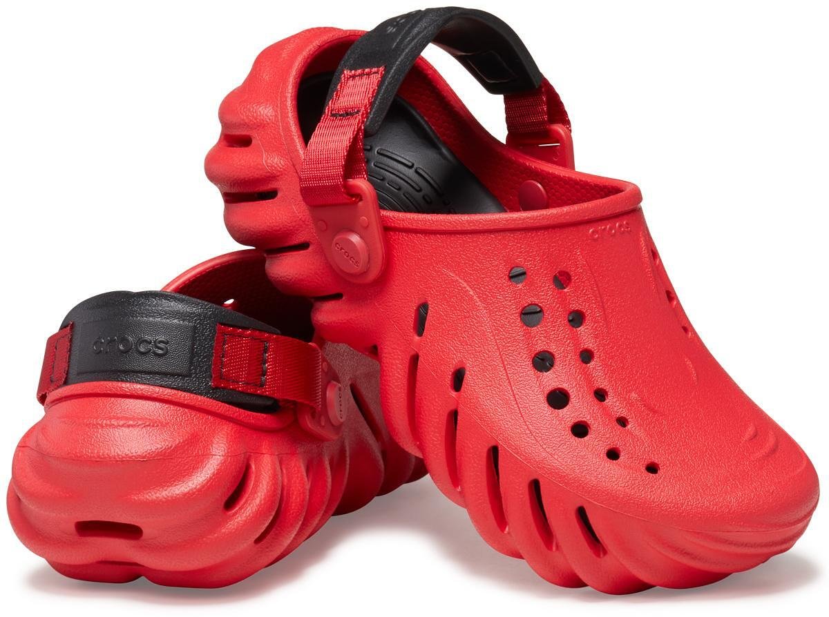 Чехли Crocs Echo Clog K 208190 Varsity Red - Онлайн Магазин За