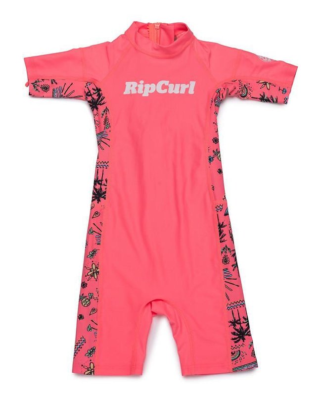 Детска Ликра Rip Curl Mini Ss Uv Spring -Peach | Sportbox.Bg