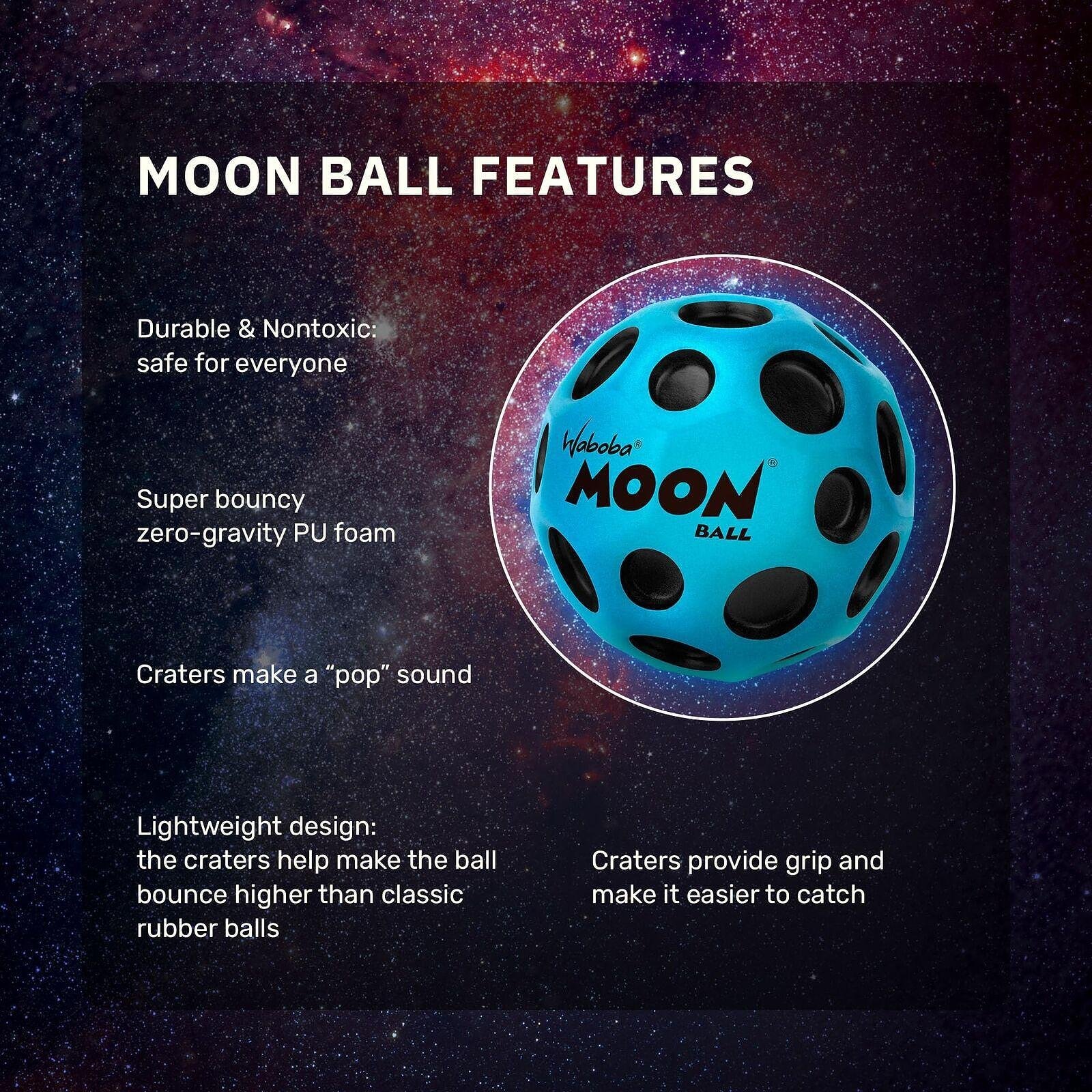 Хипер Подскачаща Топка Waboba Moon Ball Yellow Az-321-Y