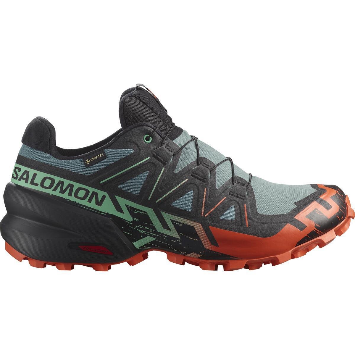Обувки за планинско бягане SALOMON SPEEDCROSS 6 GTX Noat Black Chert от ...