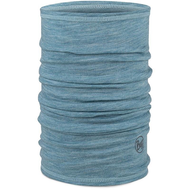 Buff Ruilo Детски бъф шал от мерино Buff Merino Lightweight Solid Pool