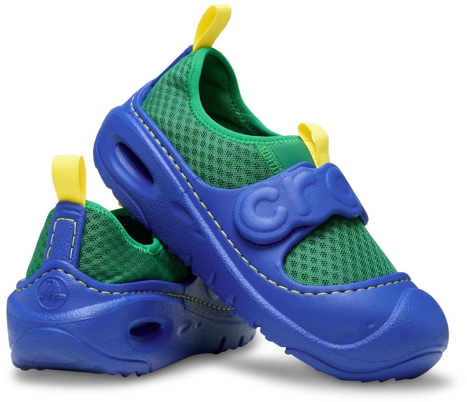 Детски Чехли Кроксове Crocs Swiftwater Splash K 210619 Green Ivy 69375