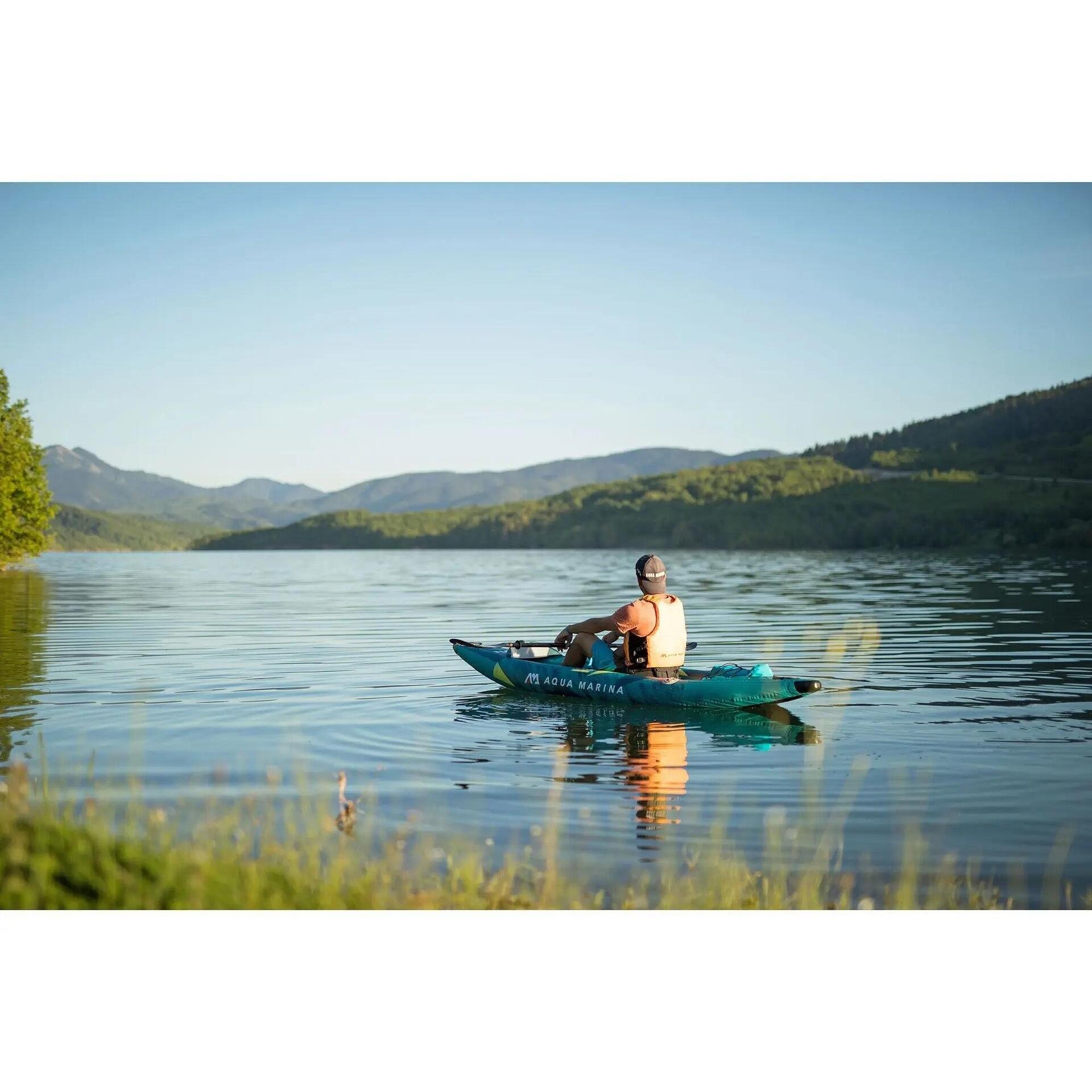 Надуваем каяк Aqua Marina Steam Inflatable Kayak ST-312