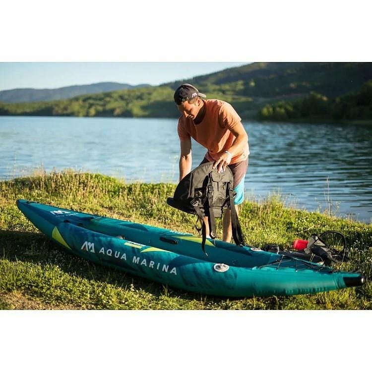Надуваем каяк Aqua Marina Steam Inflatable Kayak ST-312