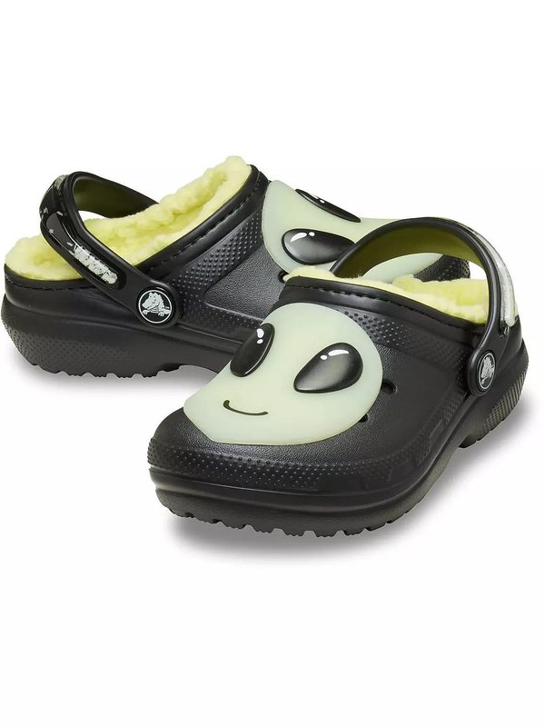 Бебешки кроксове Crocs Classic Lined Alien Clog 211637 Bl